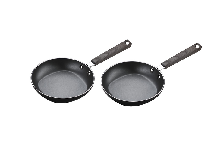 Stainless Steel & Classic Black (2-Pack)